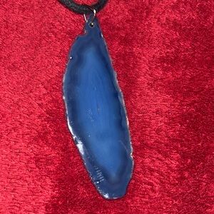 Blue Agate Necklace